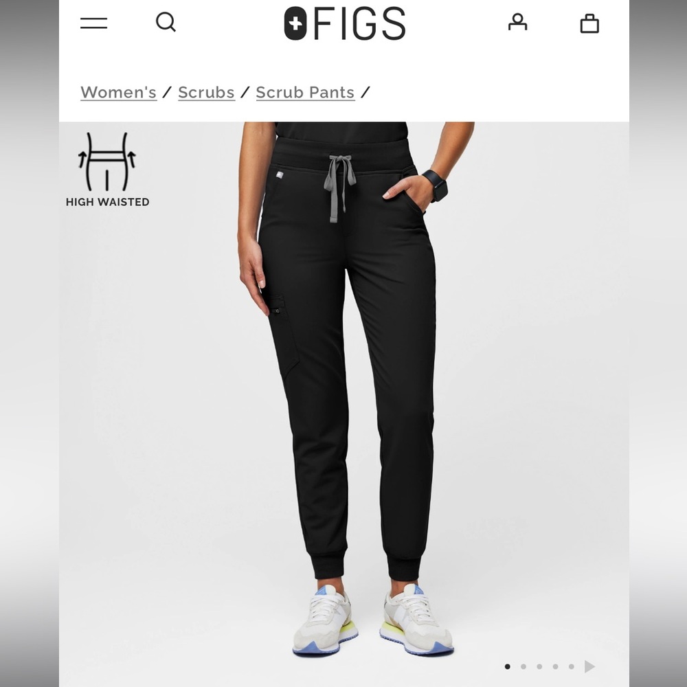 Figs high waist zamora jogger scrub pants